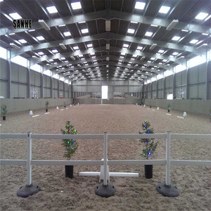 コラムフリースペースキャピタルスチールローカルライディングアリーナビルディングフレーミング/ホースパークカバーライディングアリーナ - Product Image 2