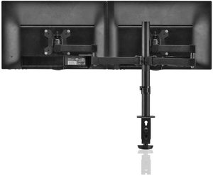 Support pour écran d'ordinateur de 13 à 27 pouces, avec double bras entièrement réglable, 22lbs - Product Image 3