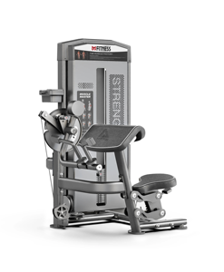 Comercial Gym Pin Load Dual <span class=keywords><strong>Bicep</strong></span> & Tricep Machine-Equipo de entrenamiento de fuerza de brazo todo en uno - Product Image 1