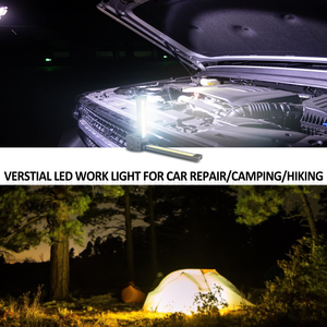 Rechargeable <b>LED</b> Magnetic Multi-Mode Work <b>Light</b> 5 Modes Versatile Foldable With Hanging Hook for Car Repair and <b>Workshop</b> ABS Lam - Product Image 6
