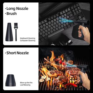 Souffleur d'<span class=keywords><strong>air</strong></span> <span class=keywords><strong>sans</strong></span> <span class=keywords><strong>fil</strong></span> miniature rechargeable électrique anti-poussière pour écran d'ordinateur PC clavier Jet Duster Turbo Ventilateur <span class=keywords><strong>sans</strong></span> balais - Product Image 4