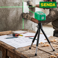 Mini niveau laser vert portable, niveau laser croisé auto-nivelant, rechargeable par USB, pour la construction et le montage mural