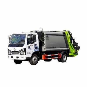รถบรรทุกอัดขยะขนาดกะทัดรัดตงเฟิง 4x2 รุ่นขายดีที่สุด สำหรับการเก็บขยะในเมือง - Product Image 1
