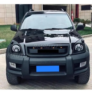 Tiras Decorativas LED para Parrilla de Coche, Kit de Carrocería para Parrilla Delantera, para Toyota Prado 2003-2009, Pieza Exterior - Product Image 4