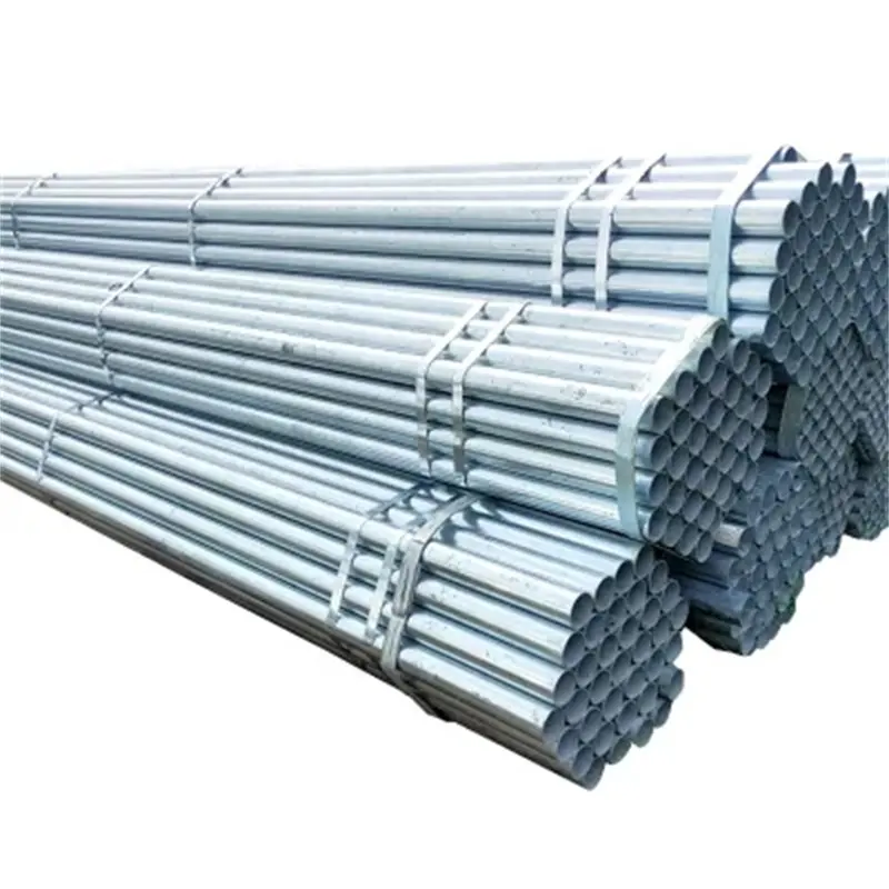 Carbon steel ASTM A53 DN50 SCH80 Galvanized Steel pipe 6m hot-dip zinc galvanized steel pipe