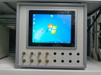 Aluminum Shell Grey 8-Way Pneumatic Measuring Instrument Built-in SPC Function Power 60 for Shaft Hole Batch Dimension Testing