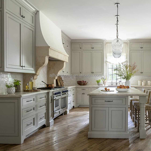 French Country <strong>Kitchen</strong> Cabinet American Style White Design Full Complete Custom Modern <strong>Flat</strong> <strong>Pack</strong> <strong>Kitchen</strong> Cabinets with Sink - Product Image 3