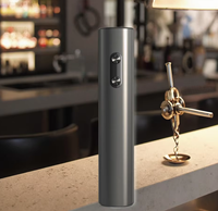 Hoogwaardige Elektrische Wijnflesopener Met Oplaadbare Automatische Metalen Wijnopeningsartefact In Een Elegante Geschenkdoos