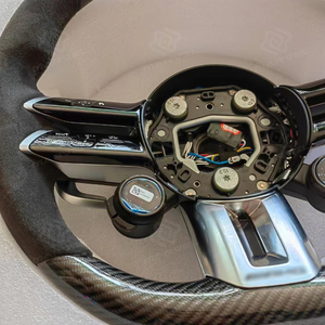 <span class=keywords><strong>Volante</strong></span> de fibra de carbono con perillas aptas para <span class=keywords><strong>Mercedes</strong></span> Benz AMG Clase G C43 C238 <span class=keywords><strong>A45</strong></span> G500 G63 E63 <span class=keywords><strong>volante</strong></span> de coche personalizado - Product Image 5