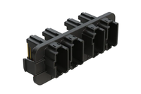 Amphenol AT13-12PA-GR02 Original, Conector de 12 Vías y 90 Grados °   Conector de Montaje en PCB de Ángulo Recto, Contactos Dorados A-Key, IP6K9K # 16 Contactos