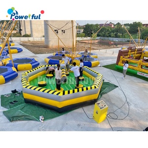 Juego Inflable Deportivo Wipeout Eliminator, Juego de Saltos Inflable Meltdown, Equipo de Juegos para Patio de Recreo, Parque de Trampolines Wipeout - Product Image 2