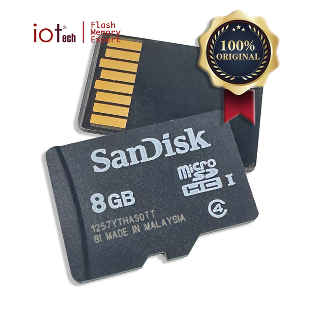 100% Original SanDisk Class 4 8GB 16GB 32GB Micro SD Card EDGE San Disk TF Flash Memory Card C4 4GB 8 GB 16 32 Go Bulk Packing