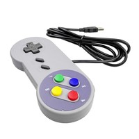 Controlador de juego USB clásico para PC con Windows para Mac Gamepad para Retro SNES