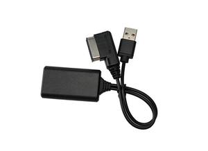 奥迪汽车批发黑色汽车蓝牙模块2合1辅助接收器音频适配器电缆 - Product Image 3