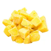IQF Diepvries Mango Blokjes 10x10mm Zoete Gouden Mango Stukjes Bulk Diepvries Mango Fruit BRC HACCP Gecertificeerd voor Smoothie Yoghurt Sap