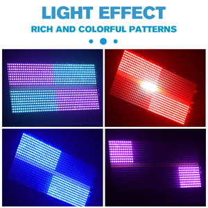 Luce Stroboscopica a LED 8+8 Segmenti con Controllo DMX512 per Bar DJ <span class=keywords><strong>Discoteca</strong></span> Club <span class=keywords><strong>Palco</strong></span> e Parco a Tema Effetto RGB Lampeggiante - Product Image 5