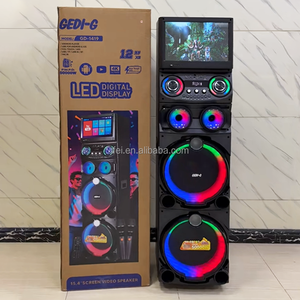 Loa karaoke màn hình cảm ứng IFeiGift kép 12 inch, đèn LED RGB, WiFi, loa Partybox DJ, điều khiển bằng giọng nói, nguồn điện DC 1419 - Product Image 5
