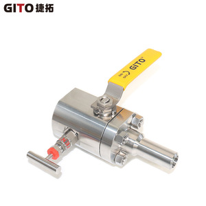 Válvula de Bola Soldada GITO DN20 SBB 1500LB de Alta Presión, Manual, para Agua, Gas y Aceite, OEM Personalizable para Altas Temperaturas - Product Image 2