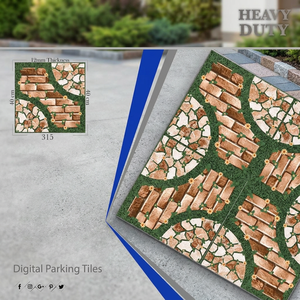Carreaux de parking en porcelaine antidérapants de qualité supérieure 16x16 pouces, finition mate numérique, pour revêtement de sol extérieur en céramique - Product Image 2