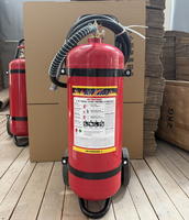 Extincteurs à poudre sèche en acier au carbone rouge de classe A/B/C, conformes à la norme CE, Anbao ABC-25KG, fournis directement par l'usine.
