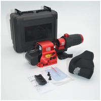 Optical Sight Combination 558 G33 Holographic Reflex Red Dot and 3X Magnifier Aluminum Alloy Quick Release for Hunting