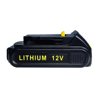 Baterai Lithium Ion Pengganti Untuk Dewalt 12V Max Dcb120 Dcb121 Dcb124 Dcb127 Baterai Perkakas Listrik Tanpa Kabel