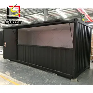 Low Price 20ft Easy Assemble Prefab Homes Modified Container Restaurant Shipping Container House