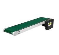 Sabuk konveyor Pvc Mini penanda Inkjet datar meja jalur perakitan portabel otomatis kecil harga murah
