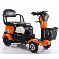 Prix bon marché tout terrain scooter de mobilité pliable scooter électrique pour handicapés à 4 roues pour personnes âgées