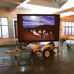 Pantalla LED Móvil de 3 mm de Píxeles a Todo Color, 7000 cd de Brillo, IP65 Impermeable, Pantalla Publicitaria Montada en Remolque - Product Image 1