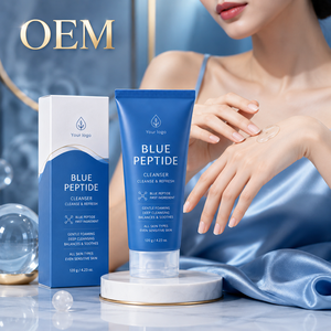 Limpiador Facial Profundo con Péptidos Azules, Limpiador Facial Espumoso Suave para Todo Tipo de Piel, Marca Privada OEM - Product Image 2