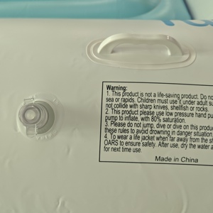 Île flottante gonflable pour 5 à 10 personnes, <span class=keywords><strong>radeau</strong></span> flottant en PVC robuste pour lac, piscine, <span class=keywords><strong>plage</strong></span>, fête - Product Image 4