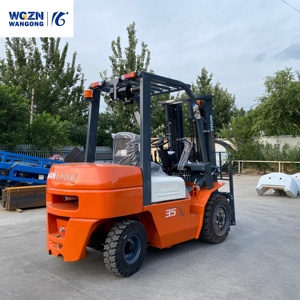 Дизельный вилочный погрузчик WGZN Premium, 3,5 тонны, для тяжелых условий эксплуатации, для перемещения грузов на производстве - Product Image 3