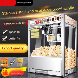 Máquina para Hacer <span class=keywords><strong>Palomitas</strong></span> de Maíz <span class=keywords><strong>con</strong></span> Olla de Acero Inoxidable y Almacenamiento de Maíz - Product Image 1