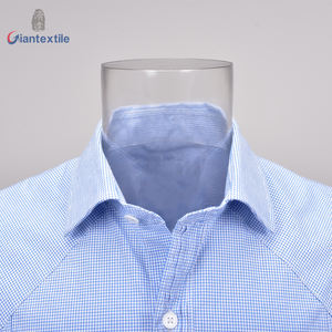 Camisa cubana de nuevo diseño para <span class=keywords><strong>hombre</strong></span>, camisa de <span class=keywords><strong>Guayabera</strong></span> azul bordada mexicana, camisa de manga corta para <span class=keywords><strong>hombre</strong></span> - Product Image 3