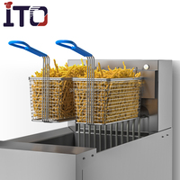 Friteuse industrielle commerciale pour poulet, friteuse électrique ouverte / Prix de la friteuse Frymaster