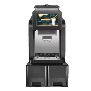 เครื่องชงกาแฟคาปูชิโน่อัตโนมัติรุ่นใหม่ หน้าจอ LCD ทำความสะอาดง่าย ระบบเติมน้ำ 3 วิธี ความจุ 15 ถ้วย - Product Image 1