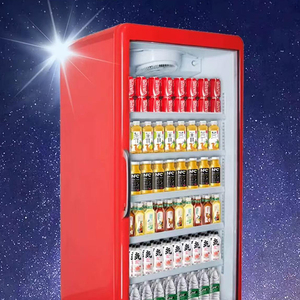 Tủ trưng bày đồ uống đứng, tủ làm mát đồ uống siêu thị, tủ lạnh một cửa chất lượng cao - Product Image 3