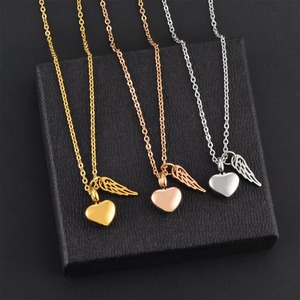 Waterproof 316L Stainless Steel Cremation Urn Pendant for Ashes - Durable Memorial Jewelry Keepsake Necklace for Human & <b>Pet</b> - Product Image 3
