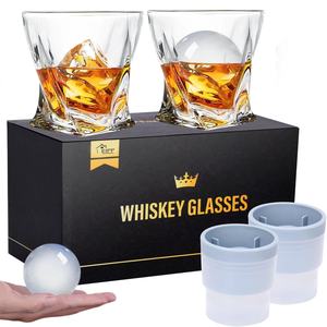 Vaso de whisky escocés moderno de 10 oz con base pesada y logotipo personalizado, para degustación, <span class=keywords><strong>tequila</strong></span>, ginebra, licor, brandy, para fiestas - Product Image 1