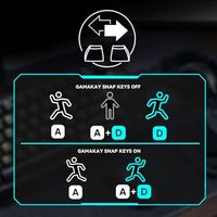 Clavier OEM ODM TK75 TMR à déclenchement rapide avec écran TFT, taux de polling 8K, trois modes (BT, 2.4 GHz, USB-C), interrupteurs magnétiques TMR silencieux pour le gaming