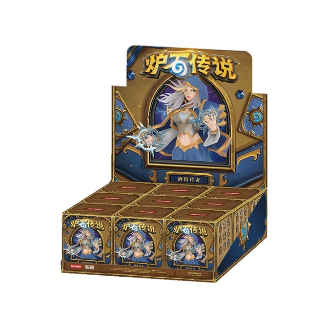 POP MART Hearthstone Tavern Legends Series Blind Box Action Figures Blind Box Collectible Mystery Boxes for Home Decorations