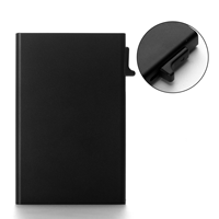 Organizer Kartu Aluminium Anti RFID dengan 6 Kantong Kartu untuk Pria Dropshipping
