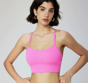 Sujetador deportivo de verano para mujer, ropa de Yoga desnuda Sexy, chaleco con hermosa espalda acolchada y transpirable para Pilates y Fitness - Product Image 3