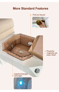 Fauteuil de pédicure électrique de luxe avec pompe de vidange pour salon de beauté, nouveau design 2026 - Product Image 4