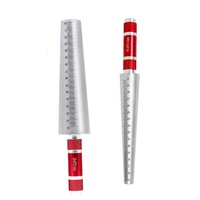 Jauge de mesure de trous coniques de haute précision 1-60 mm, jeu de jauges de cavité conique circulaire avec 45 jauges #   Matériaux en acier