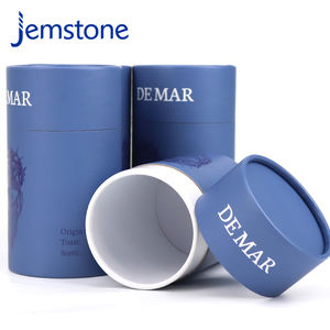 Boîte d'emballage cylindrique en carton kraft recyclable de qualité alimentaire pour capsules de café sur mesure, conteneur pour poudre de protéines - Product Image 3