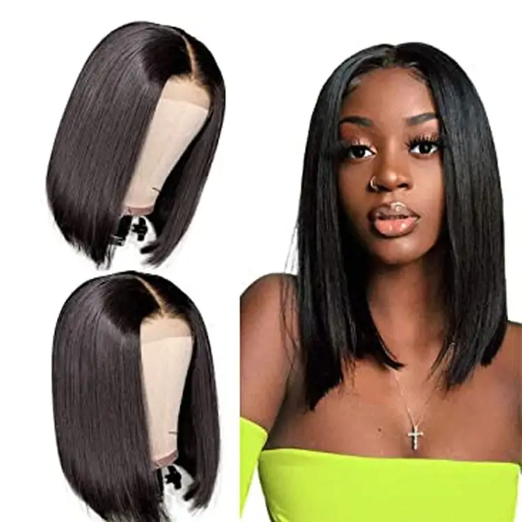 Alipearl Hair Black Costume Ideas 613 Install Real Chart Blunt Cut Light Pink Bob Wig With Bangs