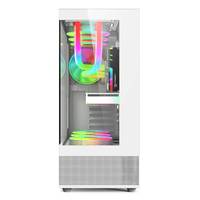 Most Popular Atx Gaming case Full View Glass case Computer Box for Pc with 10pcs RGB Fans Gaming Computer case