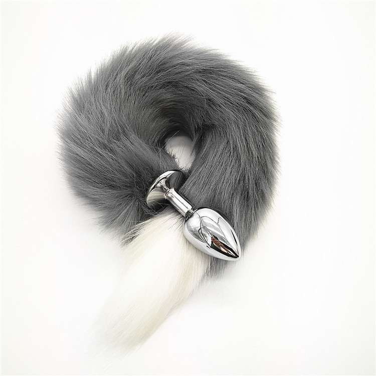 Plug Anal Avec Queue De Renard Métallique - Jouet Couple, Cosplay, Romance